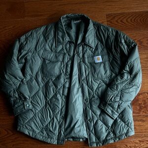 Carhartt Olive Quilted Jacket